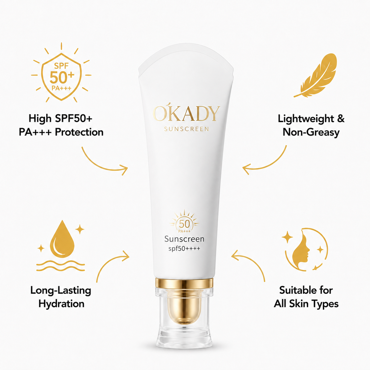 SPF 50 PA+++ UV Protection Sunscreen